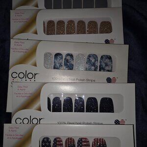 Color street nail strips